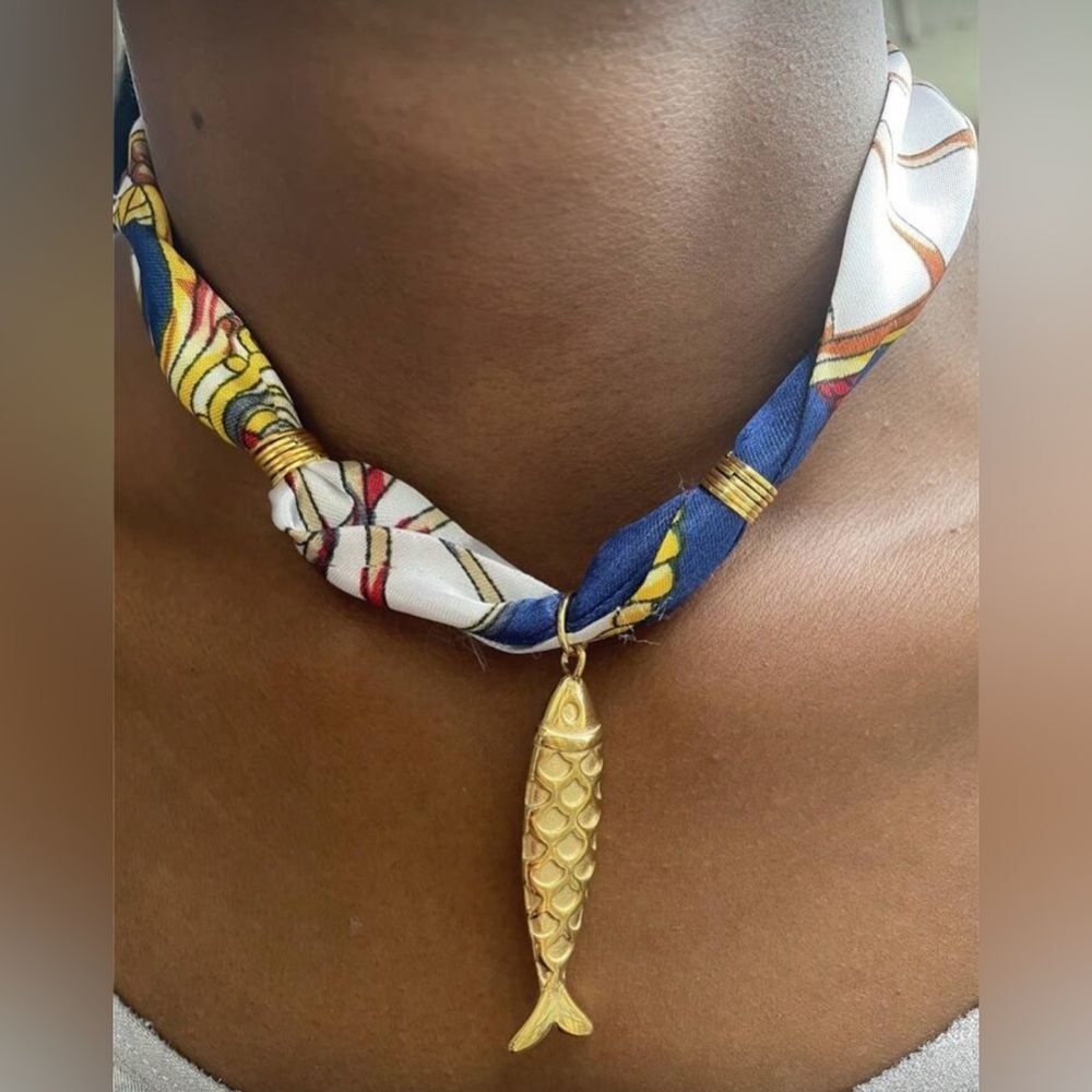 Boho Fish Necklace S1109